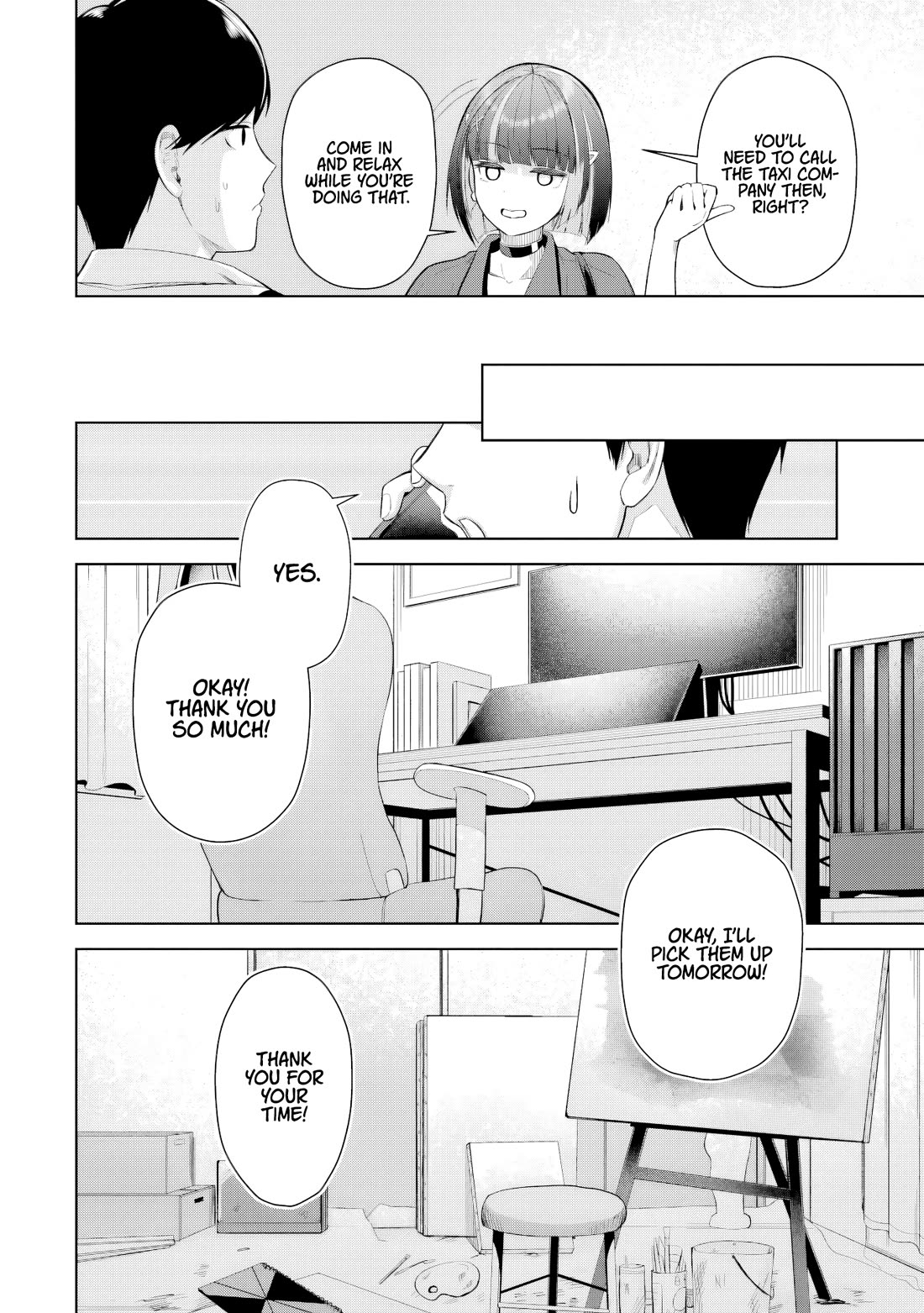 Gloomy Neighbor at the Standing Bar Chapter 11 page 10 - Chapter 11