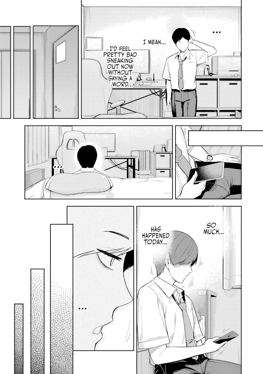 Gloomy Neighbor at the Standing Bar Chapter 11 page 13 - Chapter 11
