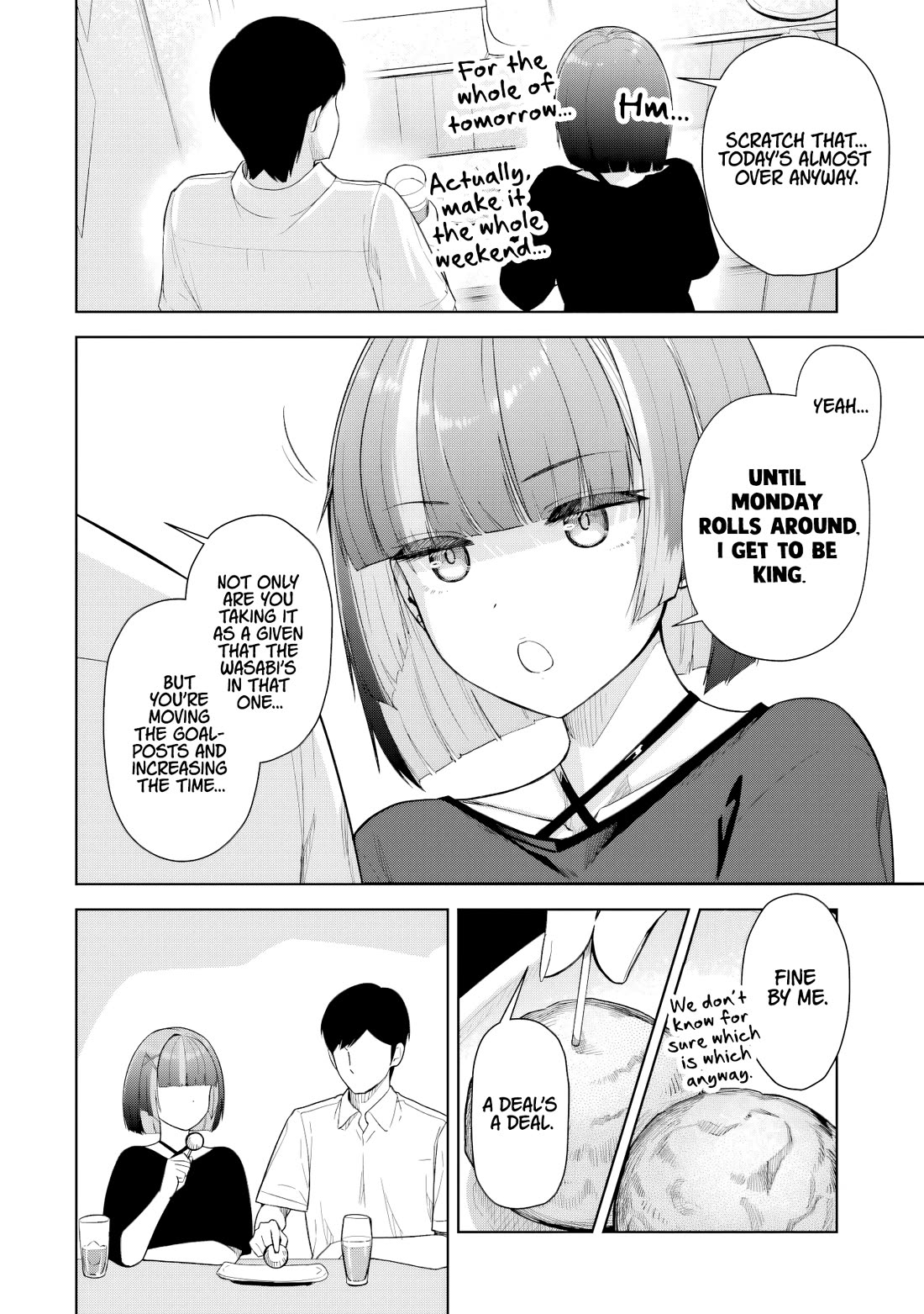 Gloomy Neighbor at the Standing Bar Chapter 12 page 14 - Chapter 12