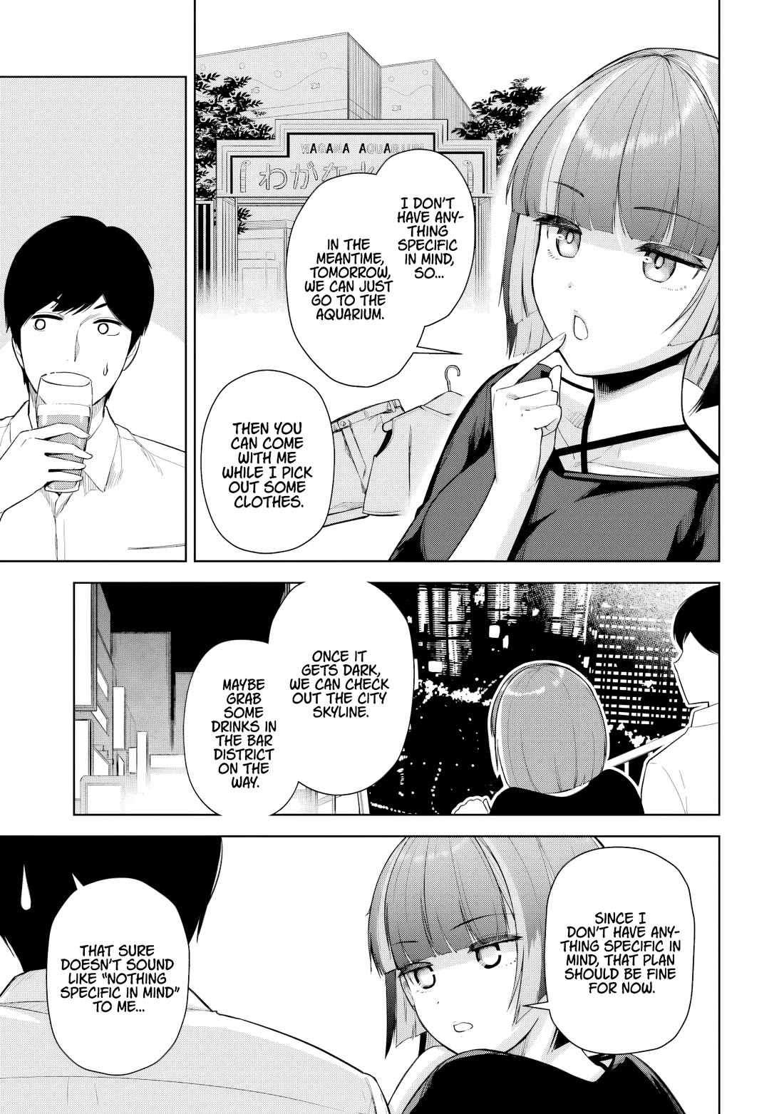 Gloomy Neighbor at the Standing Bar Chapter 12 page 19 - Chapter 12
