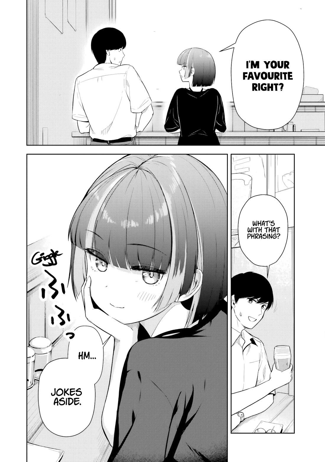Gloomy Neighbor at the Standing Bar Chapter 12 page 8 - Chapter 12