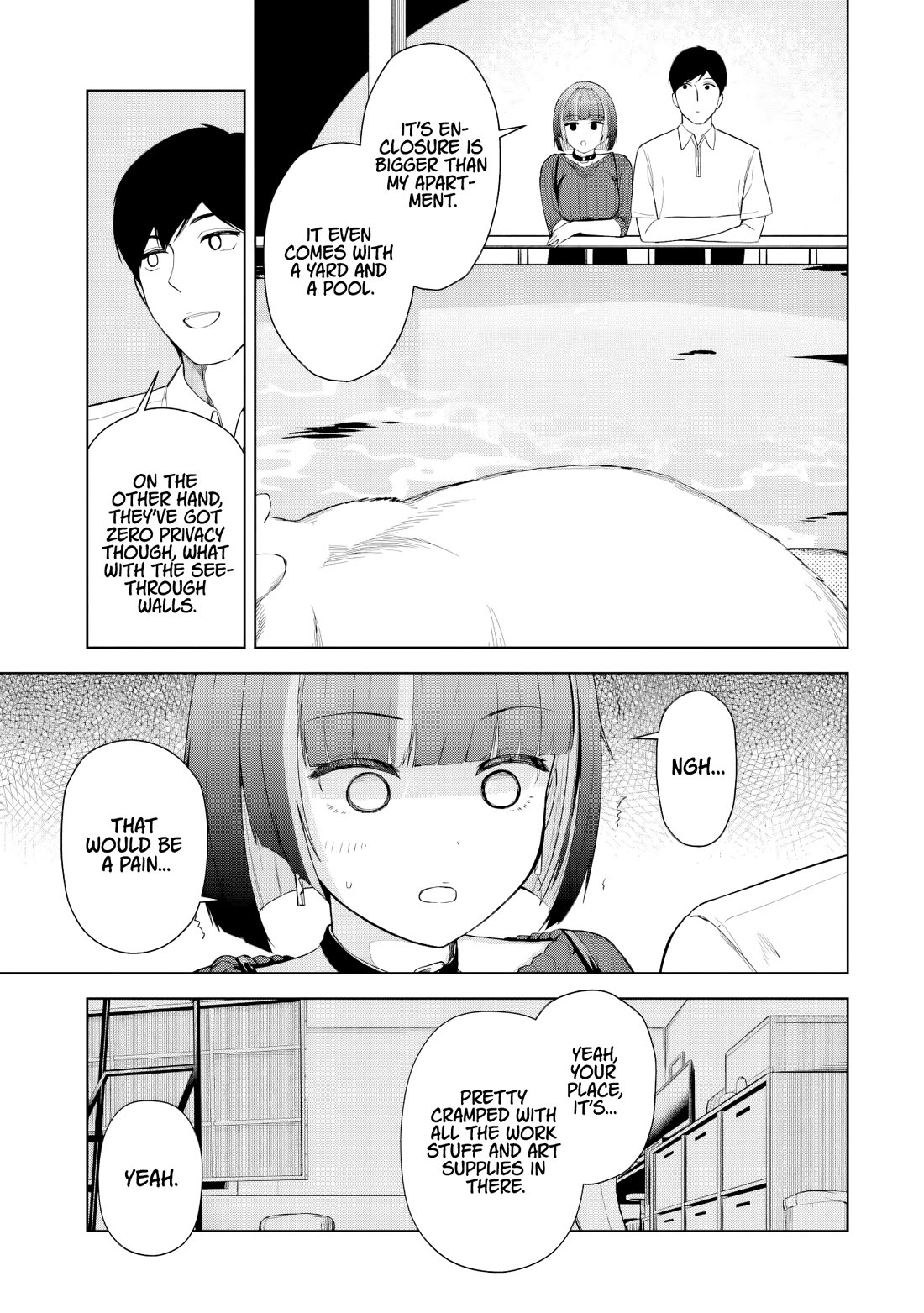 Gloomy Neighbor at the Standing Bar Chapter 13 page 17 - Chapter 13