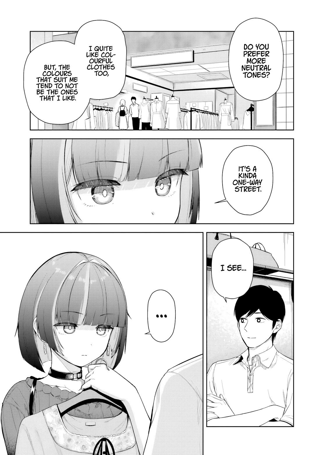 Gloomy Neighbor at the Standing Bar Chapter 14 page 13 - Chapter 14