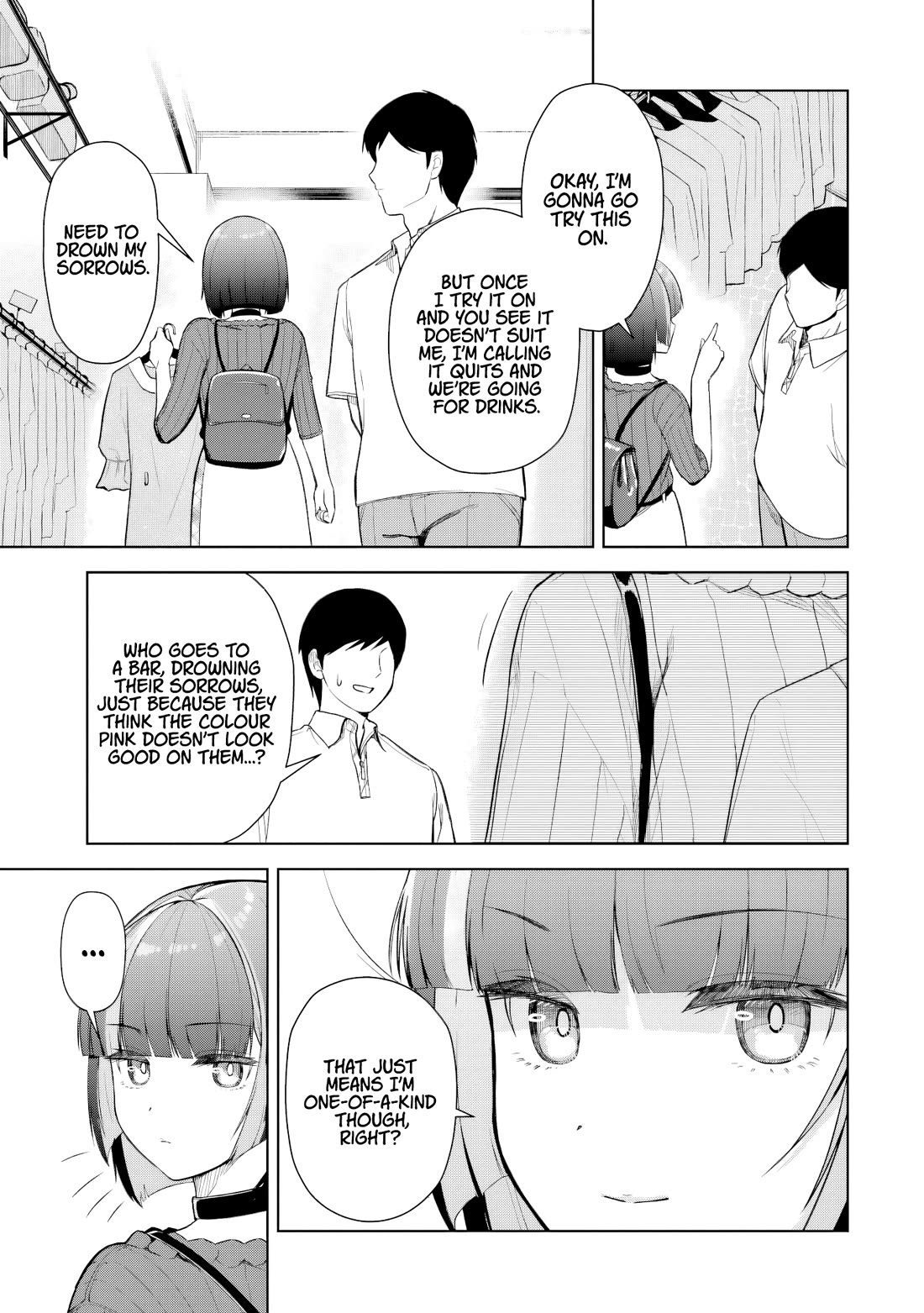 Gloomy Neighbor at the Standing Bar Chapter 14 page 17 - Chapter 14