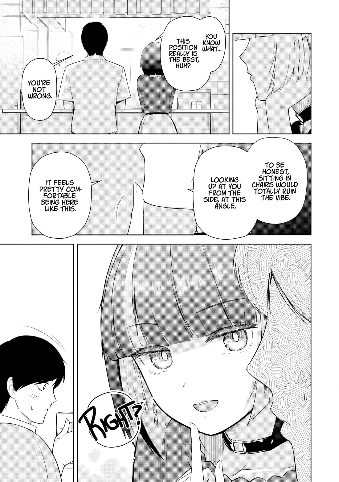 Gloomy Neighbor at the Standing Bar Chapter 15 page 11 - Chapter 15