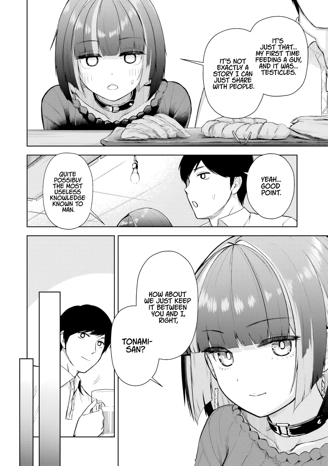 Gloomy Neighbor at the Standing Bar Chapter 15 page 22 - Chapter 15