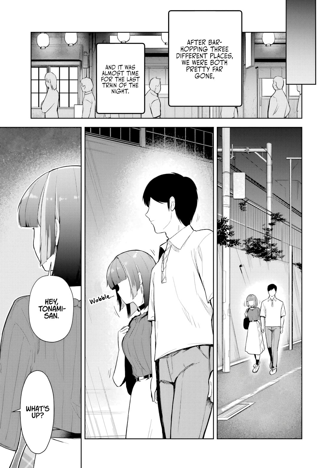Gloomy Neighbor at the Standing Bar Chapter 15 page 23 - Chapter 15