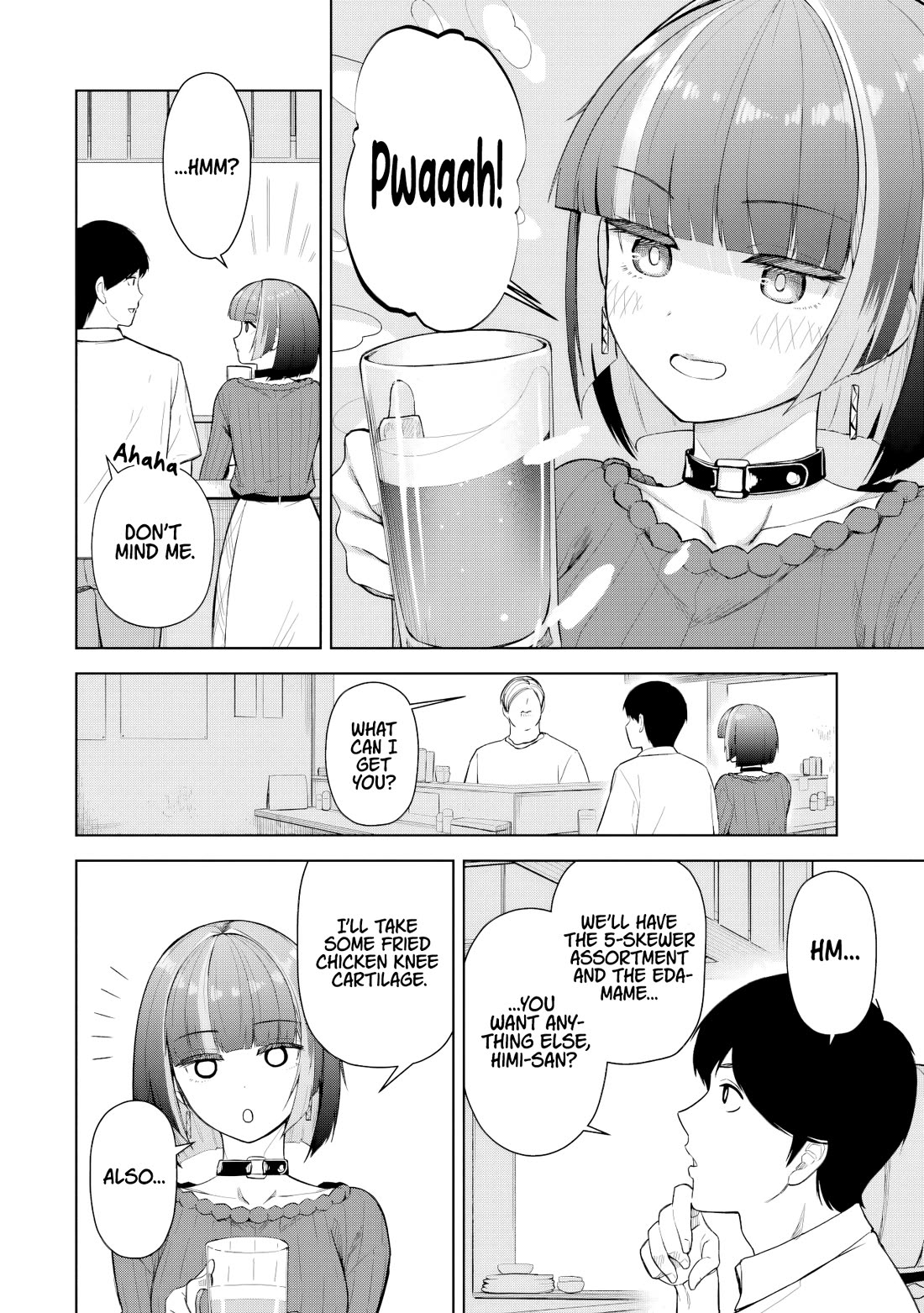 Gloomy Neighbor at the Standing Bar Chapter 15 page 4 - Chapter 15
