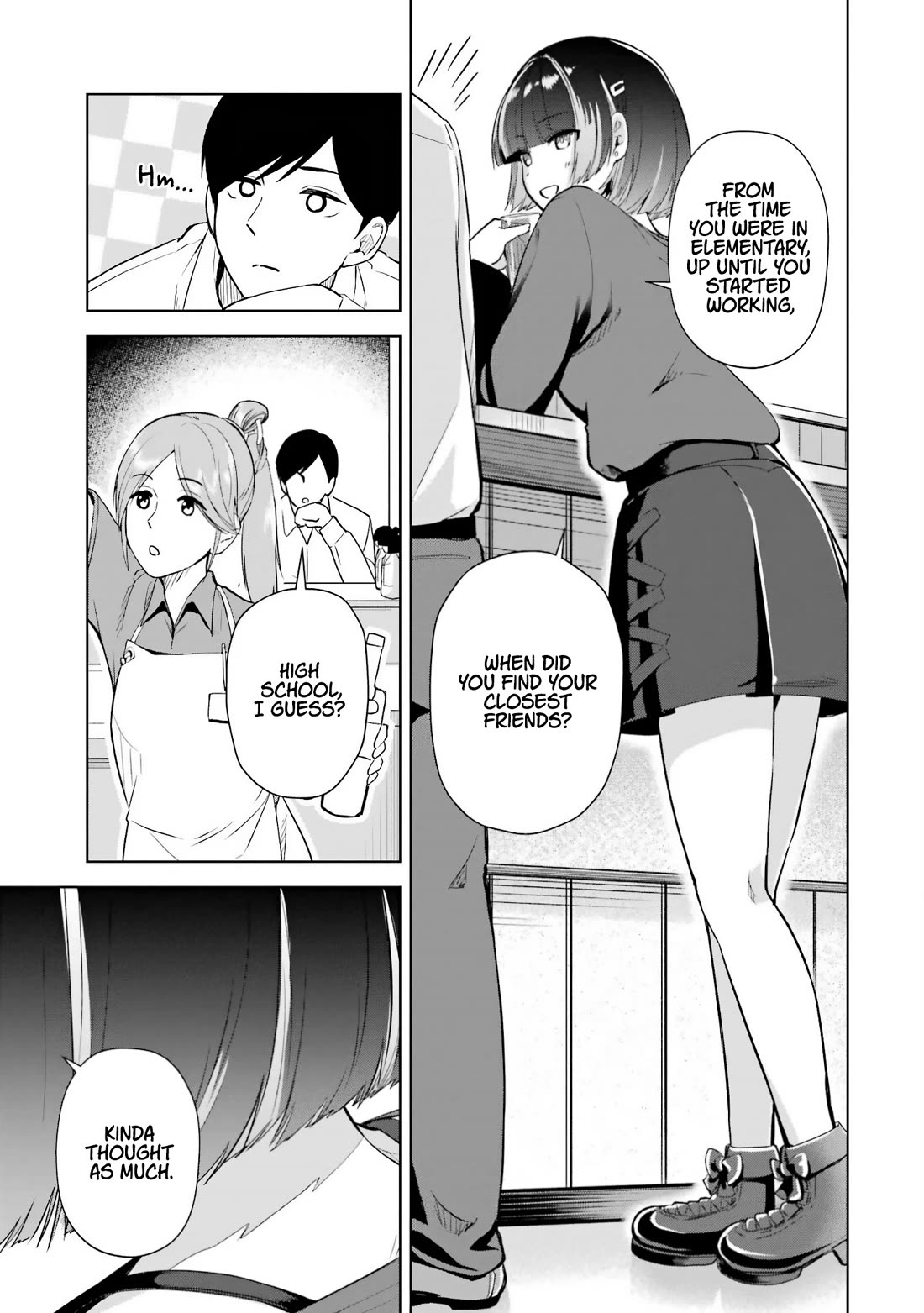 Gloomy Neighbor at the Standing Bar Chapter 2 page 13 - Chapter 2