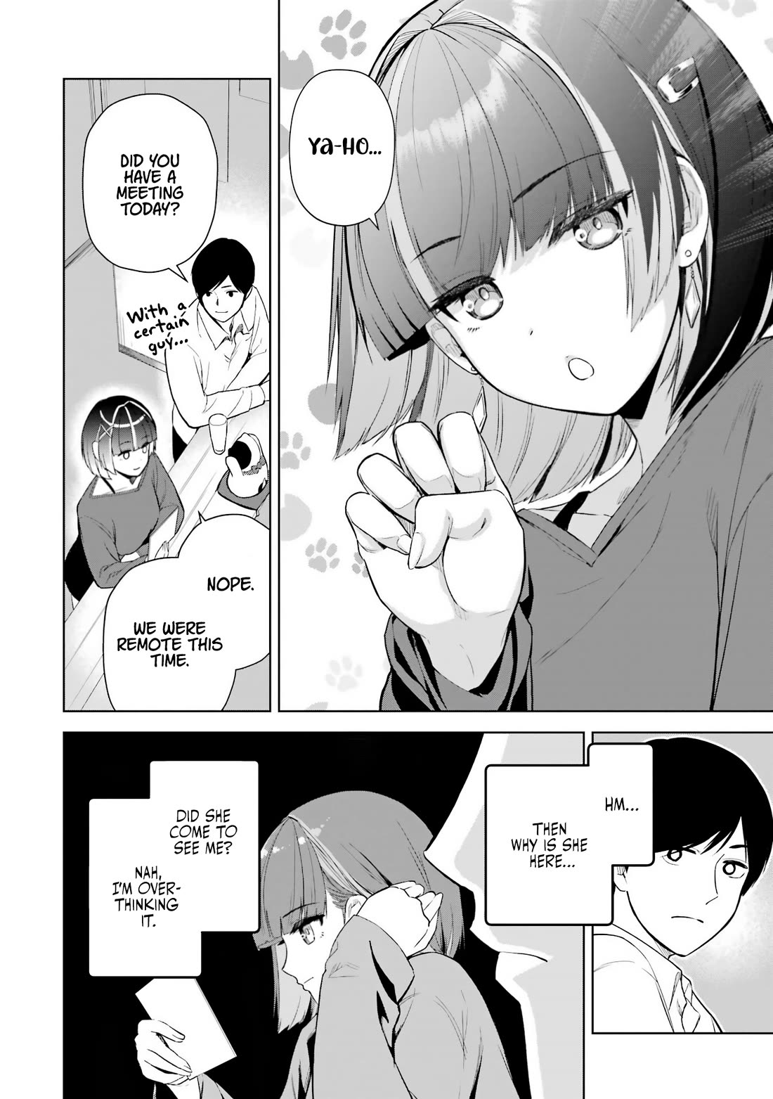 Gloomy Neighbor at the Standing Bar Chapter 2 page 4 - Chapter 2