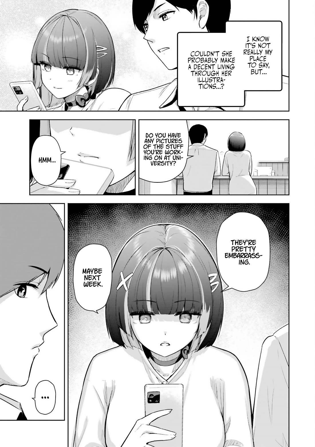 Gloomy Neighbor at the Standing Bar Chapter 3 page 13 - Chapter 3
