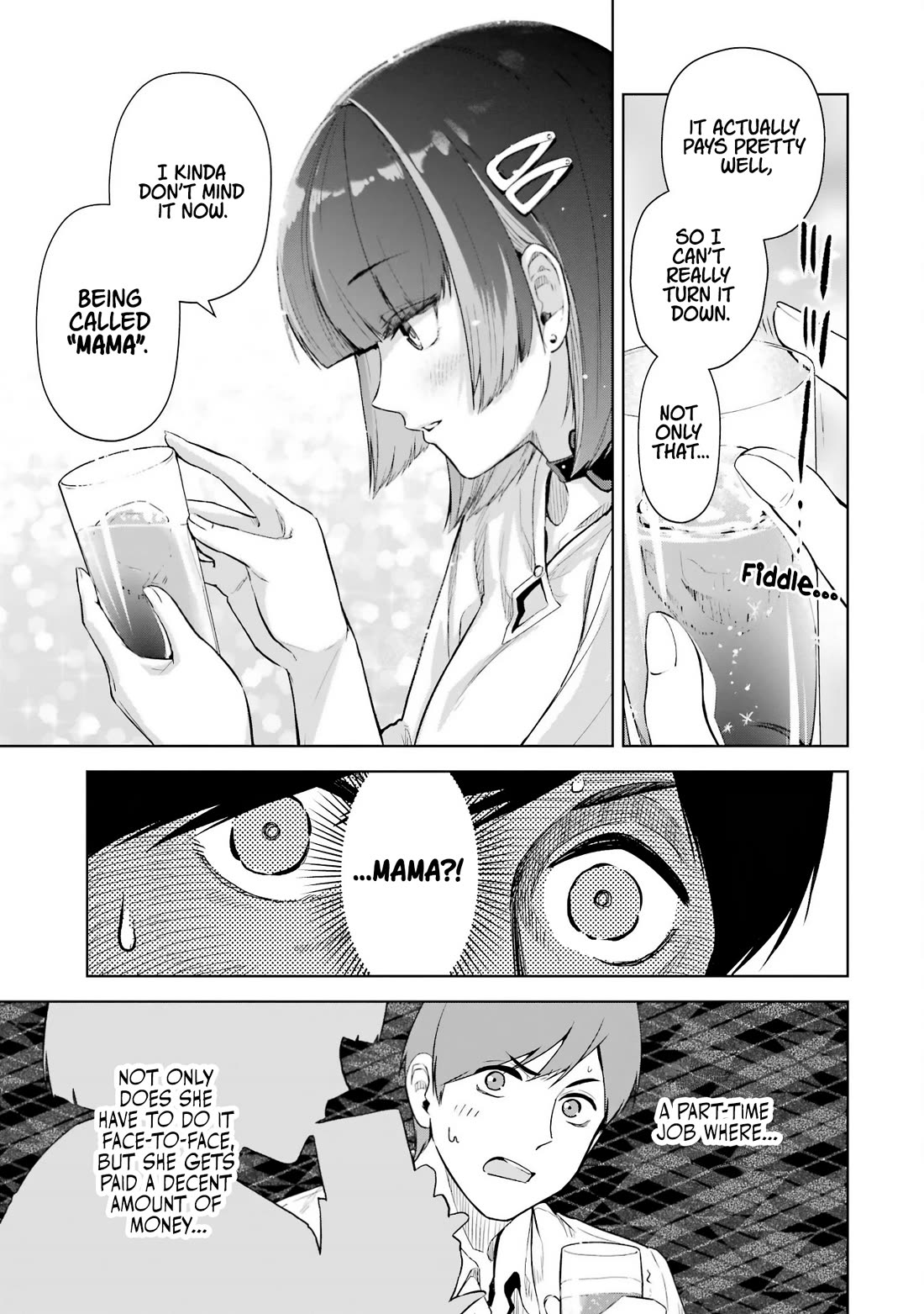 Gloomy Neighbor at the Standing Bar Chapter 3 page 7 - Chapter 3