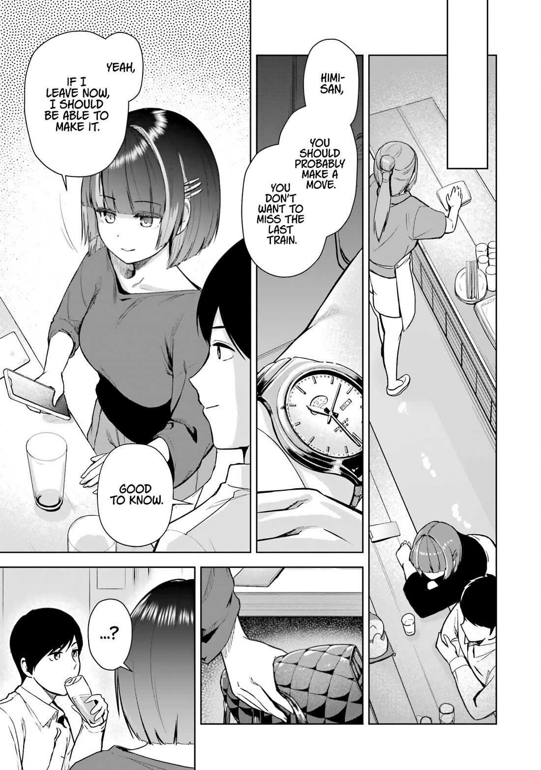 Gloomy Neighbor at the Standing Bar Chapter 4 page 11 - Chapter 4