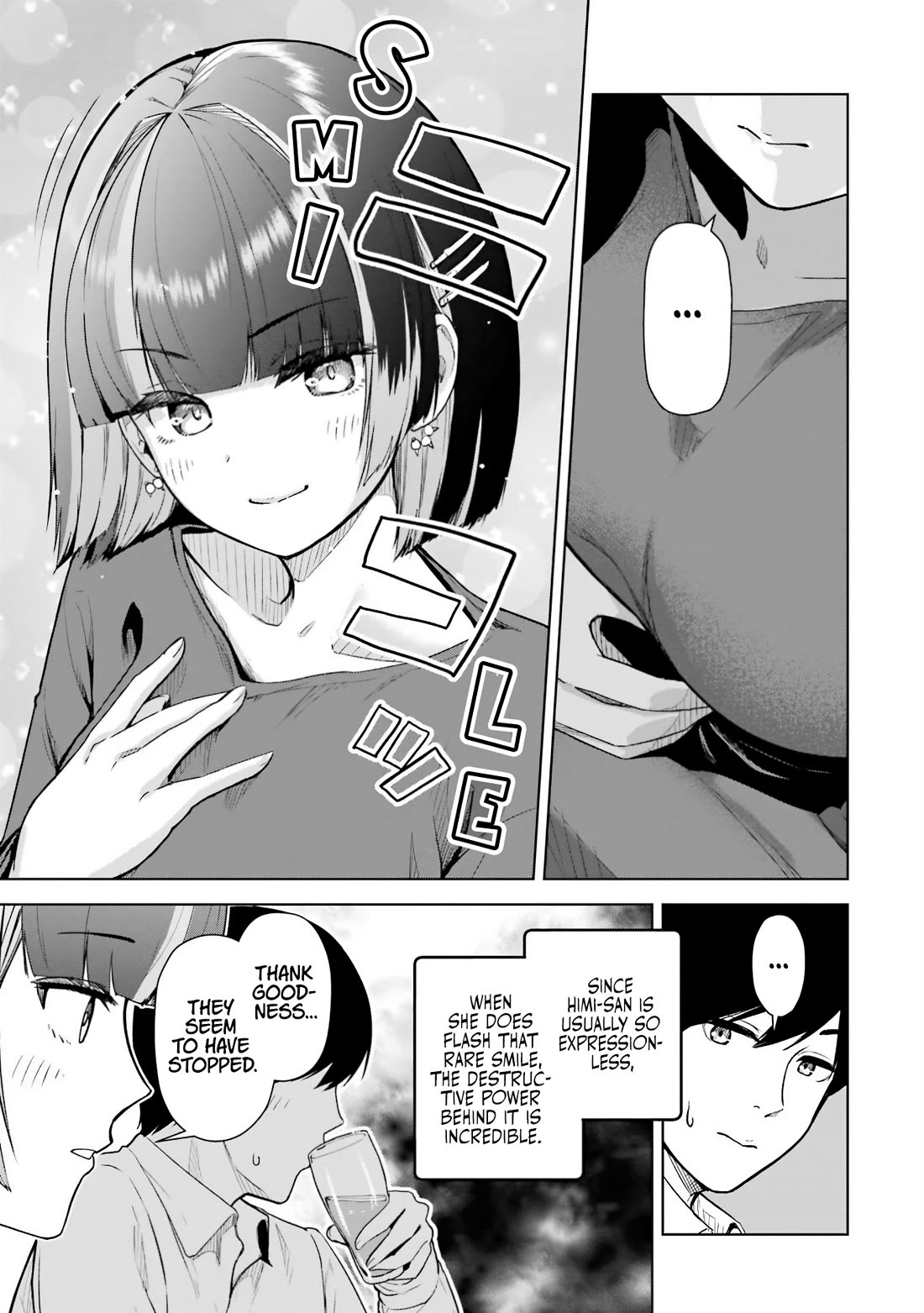 Gloomy Neighbor at the Standing Bar Chapter 4 page 9 - Chapter 4