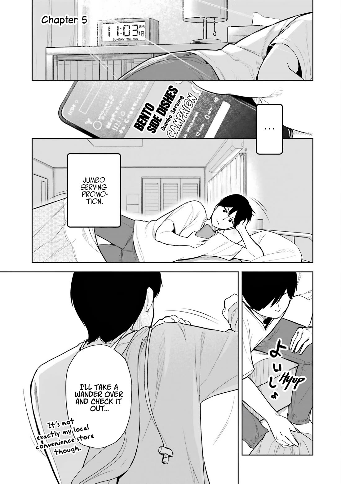 Gloomy Neighbor at the Standing Bar Chapter 5 page 1 - Chapter 5