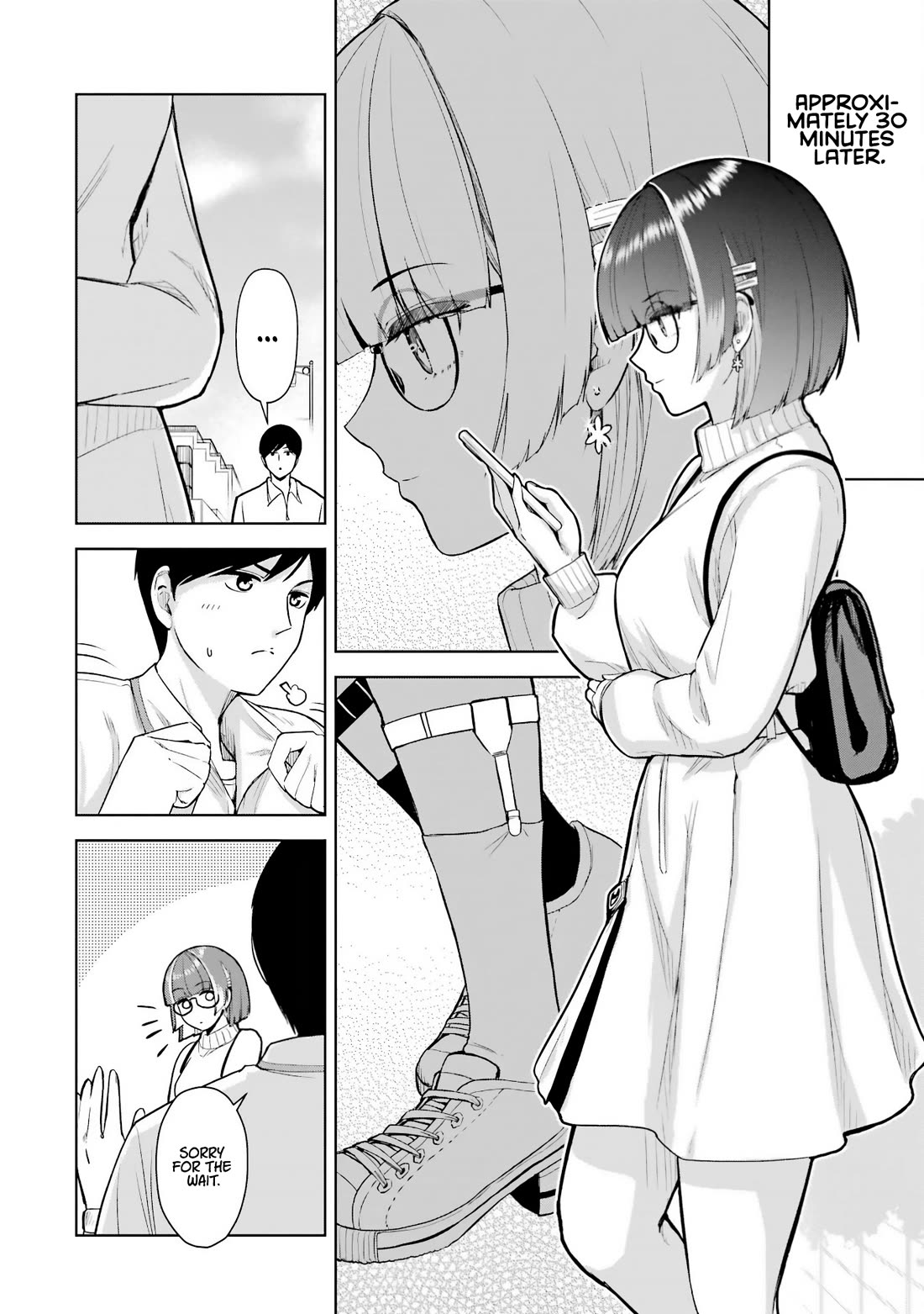 Gloomy Neighbor at the Standing Bar Chapter 5 page 8 - Chapter 5