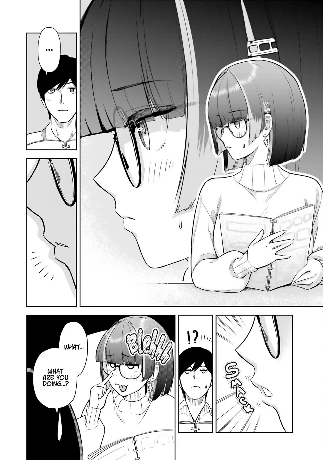 Gloomy Neighbor at the Standing Bar Chapter 6 page 4 - Chapter 6