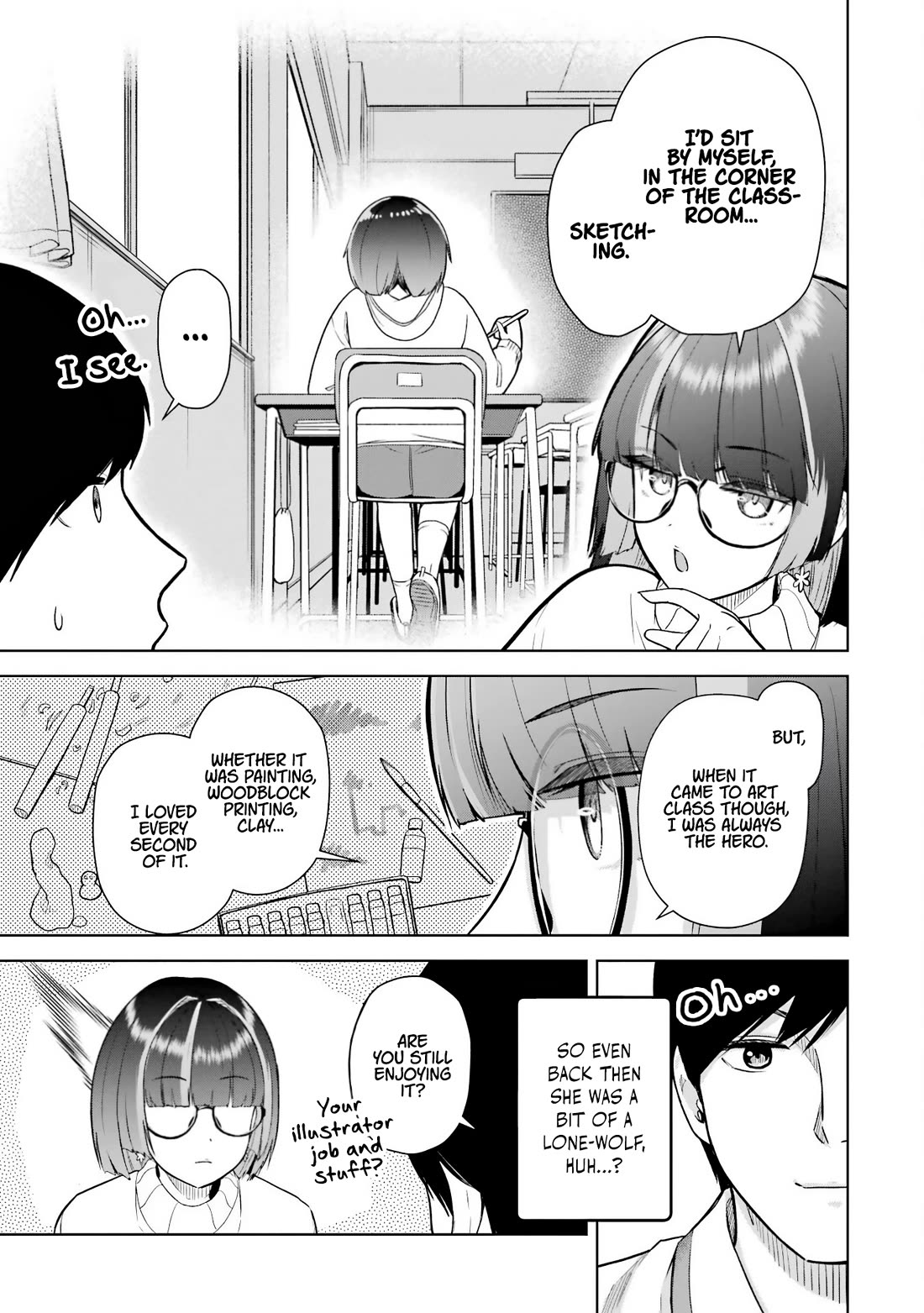 Gloomy Neighbor at the Standing Bar Chapter 6 page 7 - Chapter 6