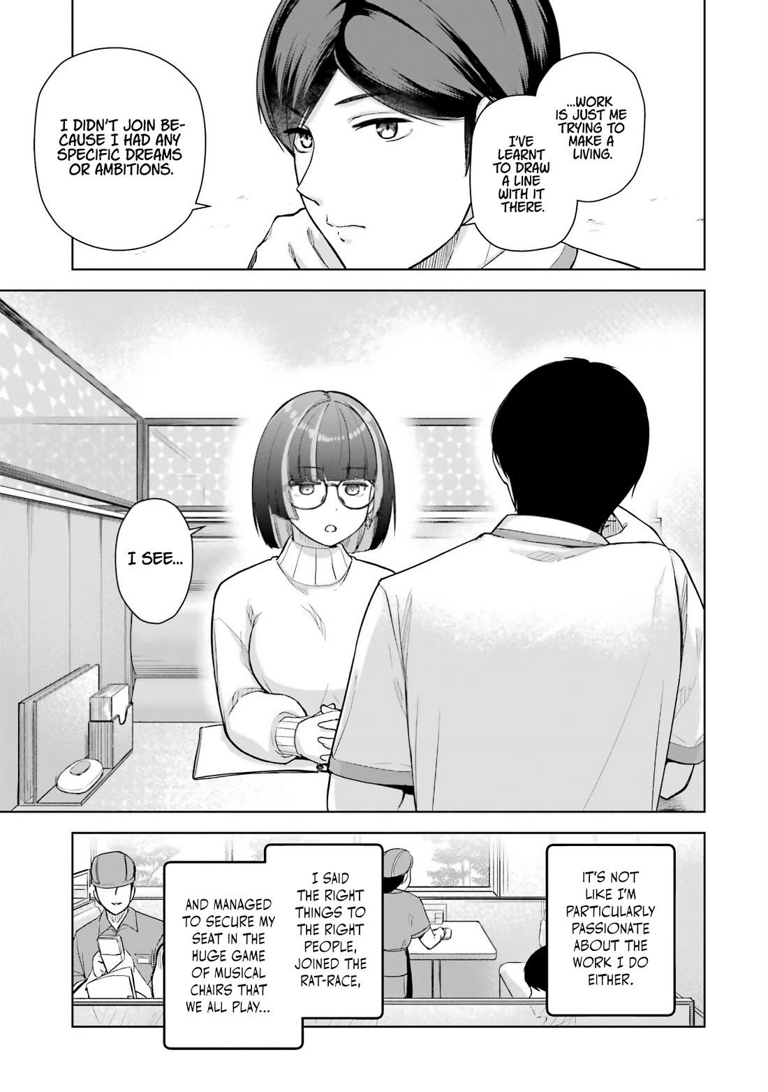 Gloomy Neighbor at the Standing Bar Chapter 6 page 9 - Chapter 6