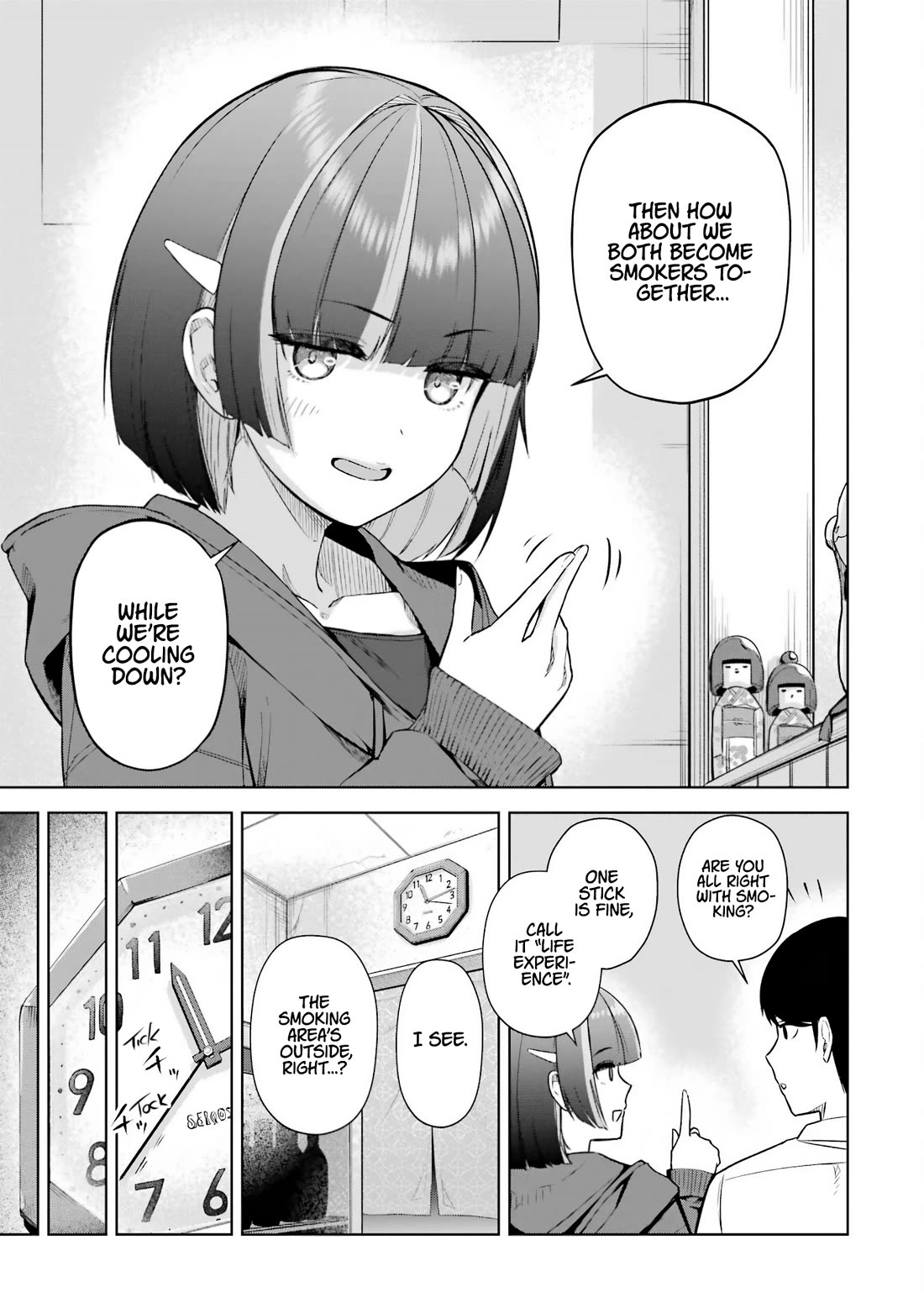 Gloomy Neighbor at the Standing Bar Chapter 7 page 17 - Chapter 7
