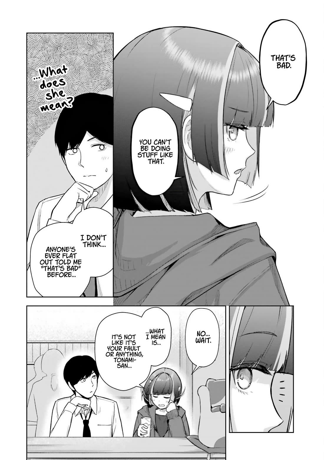 Gloomy Neighbor at the Standing Bar Chapter 7 page 8 - Chapter 7