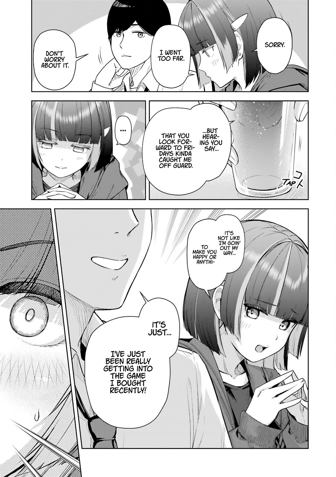 Gloomy Neighbor at the Standing Bar Chapter 7 page 9 - Chapter 7