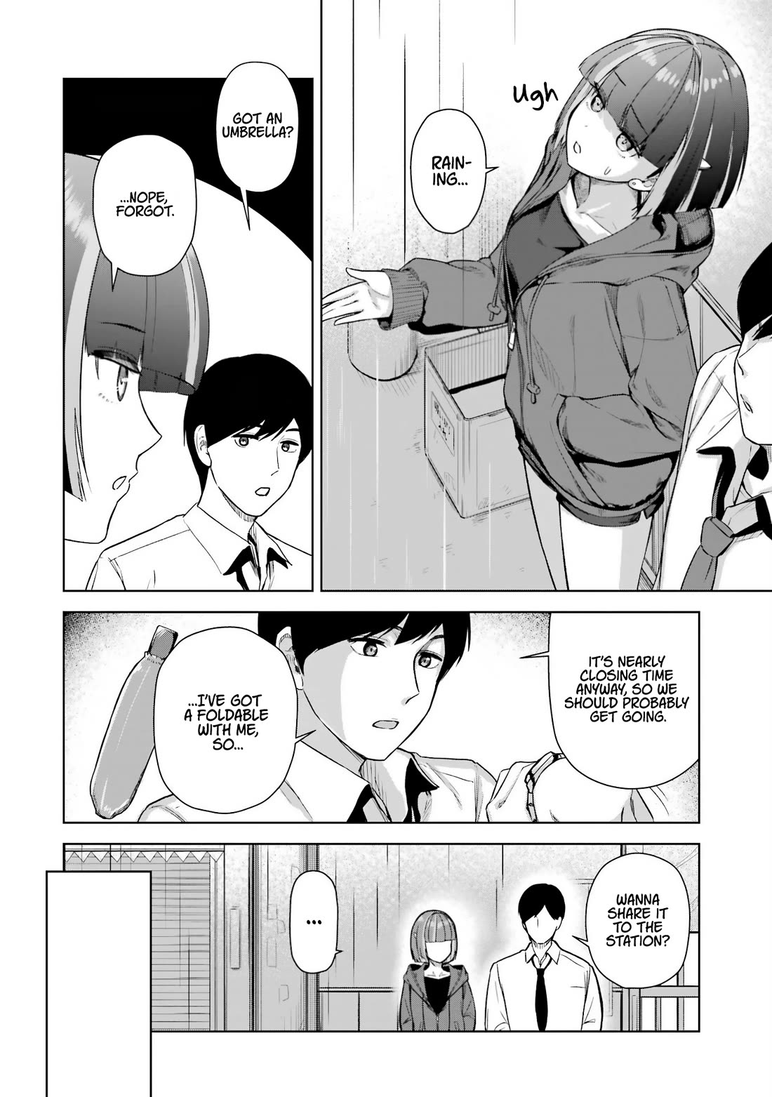 Gloomy Neighbor at the Standing Bar Chapter 8.1 page 10 - Chapter 8.1