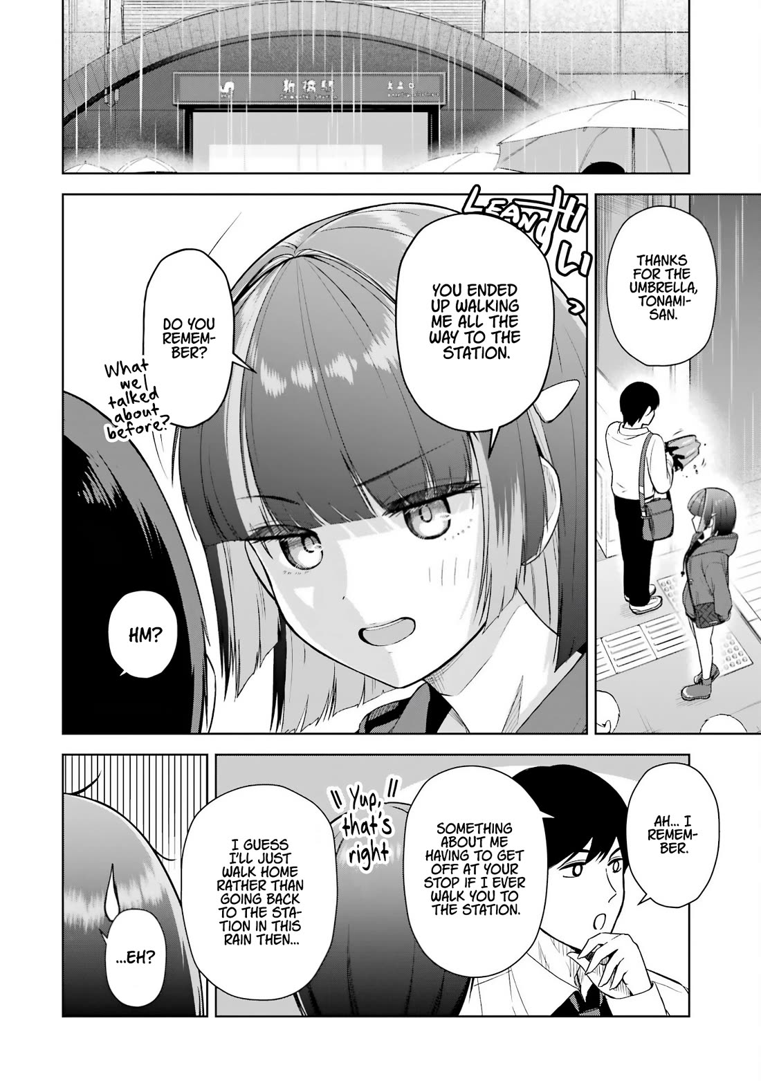 Gloomy Neighbor at the Standing Bar Chapter 8.1 page 12 - Chapter 8.1