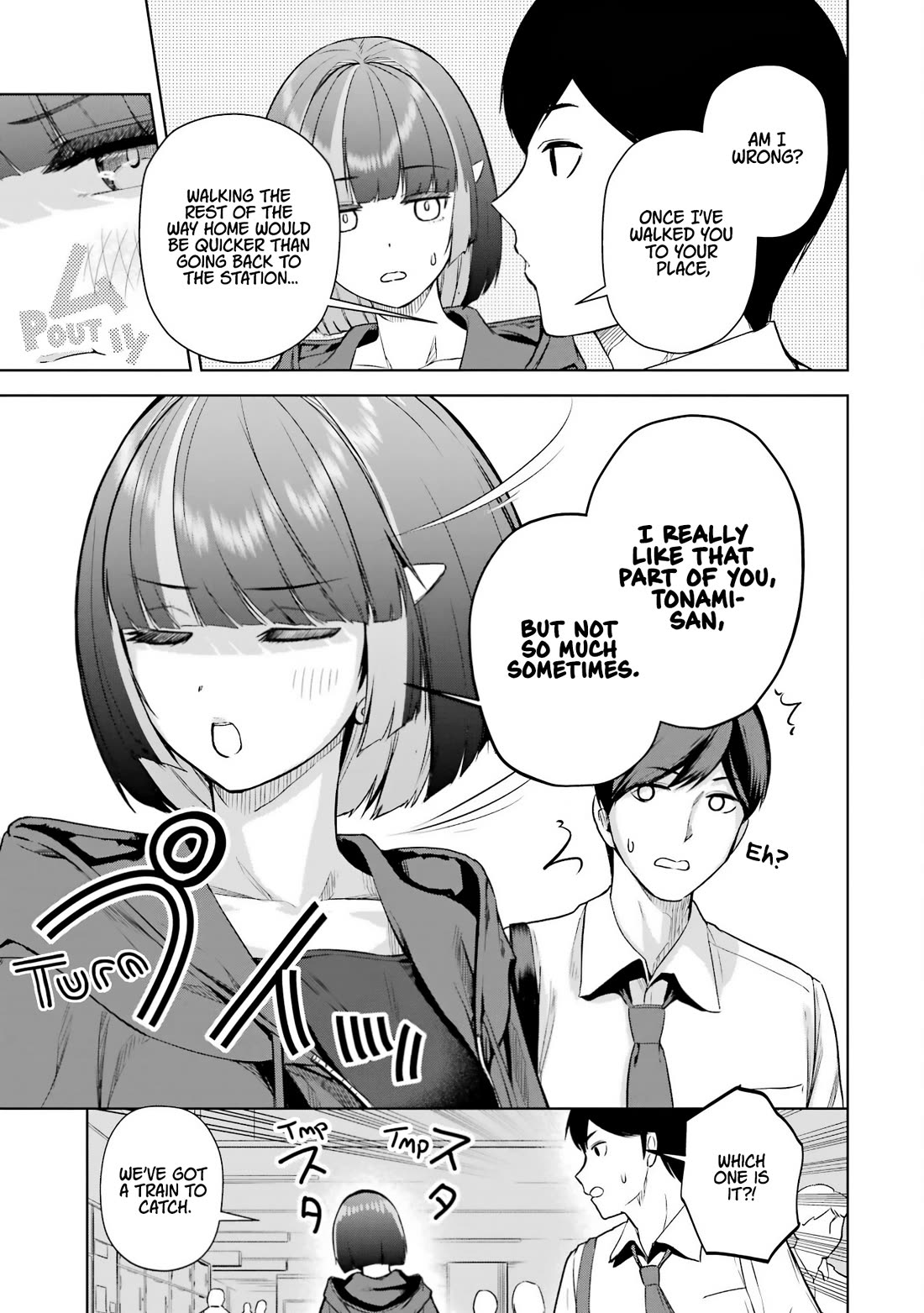 Gloomy Neighbor at the Standing Bar Chapter 8.1 page 13 - Chapter 8.1