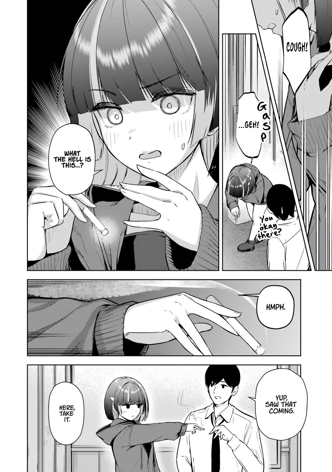 Gloomy Neighbor at the Standing Bar Chapter 8.1 page 4 - Chapter 8.1
