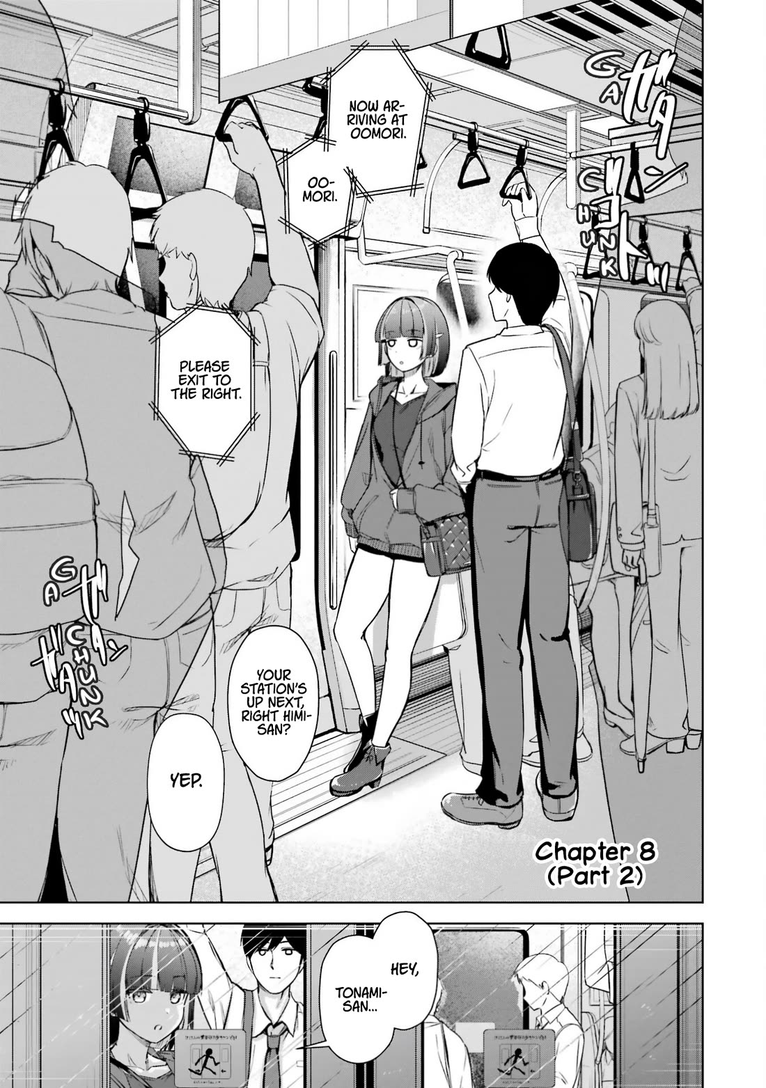Gloomy Neighbor at the Standing Bar Chapter 8.2 page 1 - Chapter 8.2