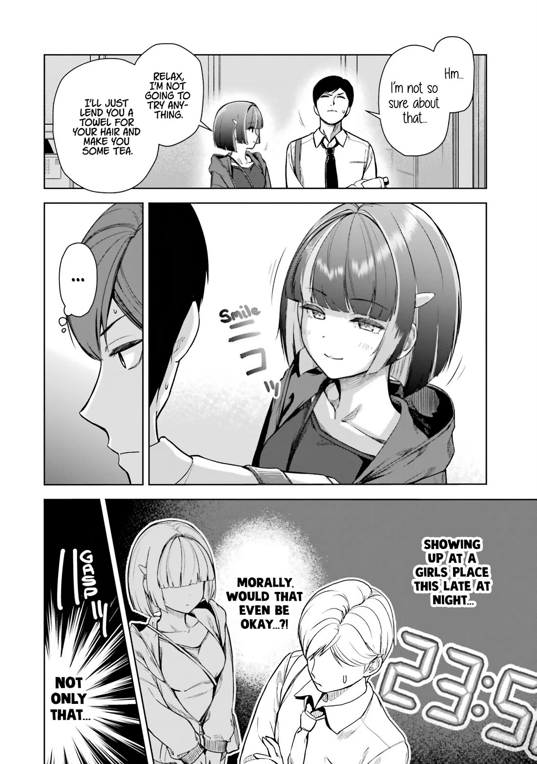 Gloomy Neighbor at the Standing Bar Chapter 8.2 page 14 - Chapter 8.2