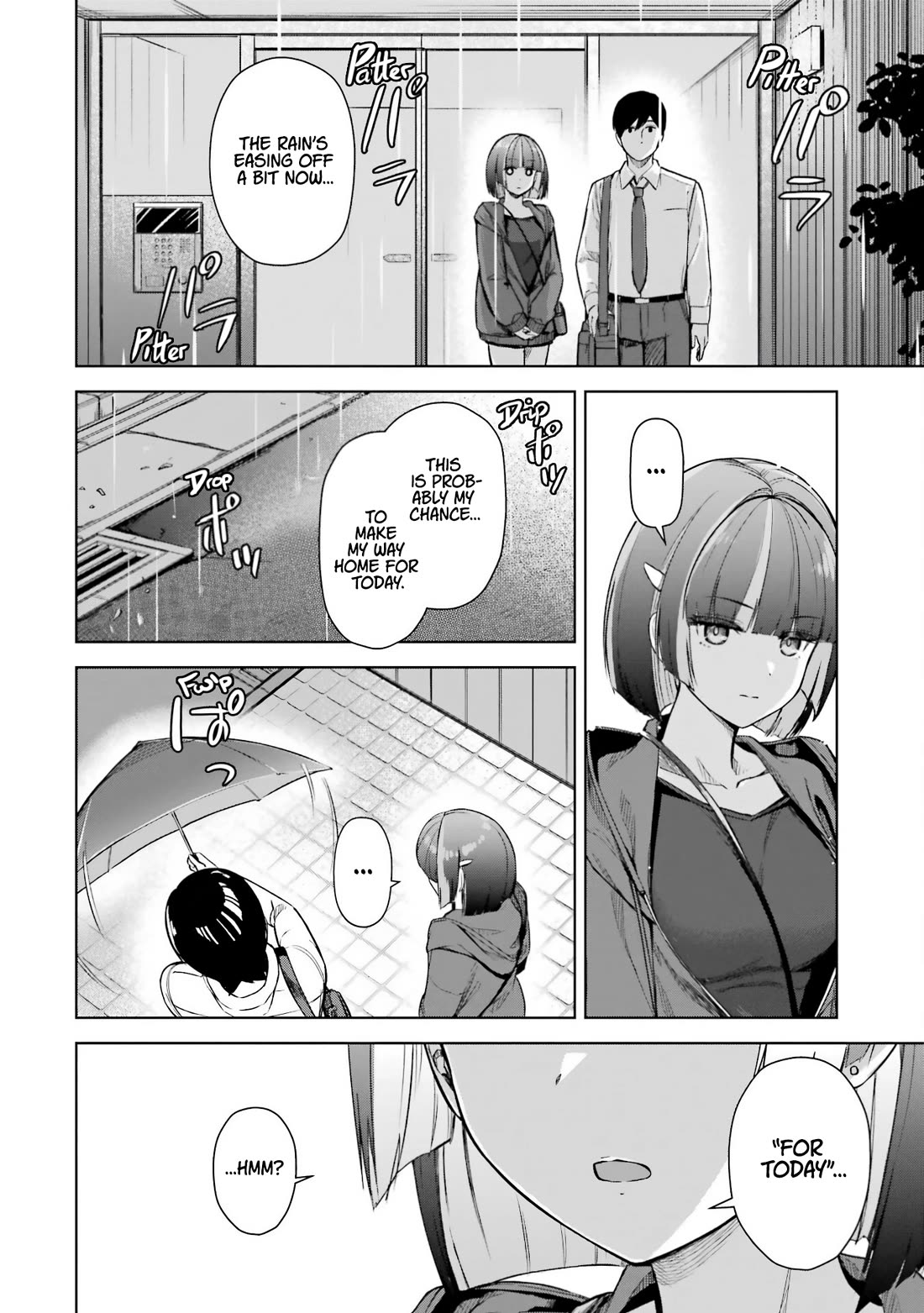 Gloomy Neighbor at the Standing Bar Chapter 8.2 page 16 - Chapter 8.2