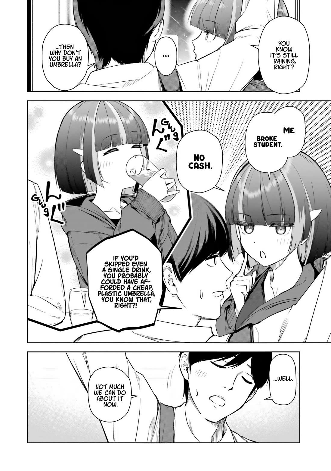 Gloomy Neighbor at the Standing Bar Chapter 8.2 page 2 - Chapter 8.2