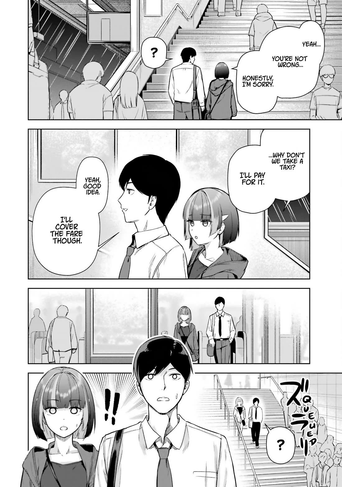 Gloomy Neighbor at the Standing Bar Chapter 8.2 page 4 - Chapter 8.2