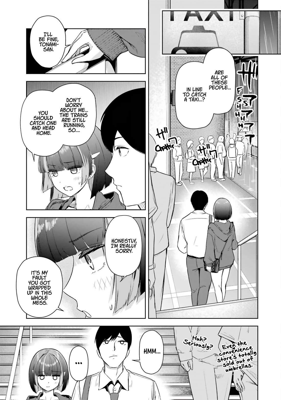Gloomy Neighbor at the Standing Bar Chapter 8.2 page 5 - Chapter 8.2