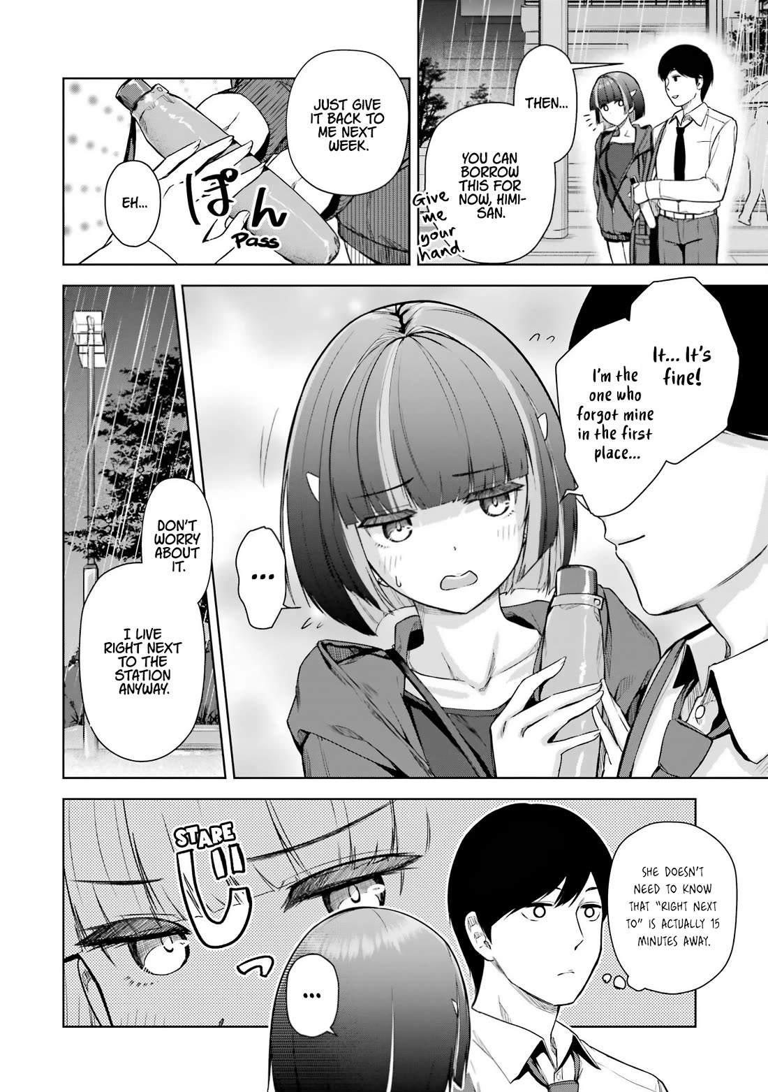 Gloomy Neighbor at the Standing Bar Chapter 8.2 page 6 - Chapter 8.2