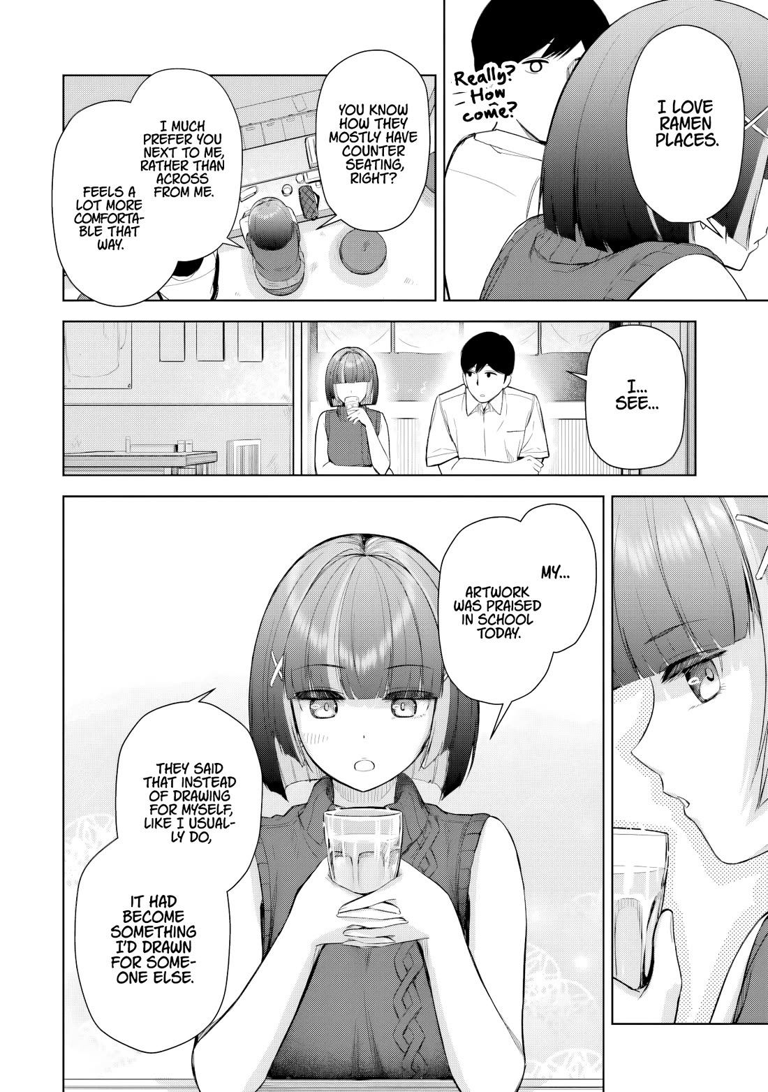 Gloomy Neighbor at the Standing Bar Chapter 9 page 16 - Chapter 9