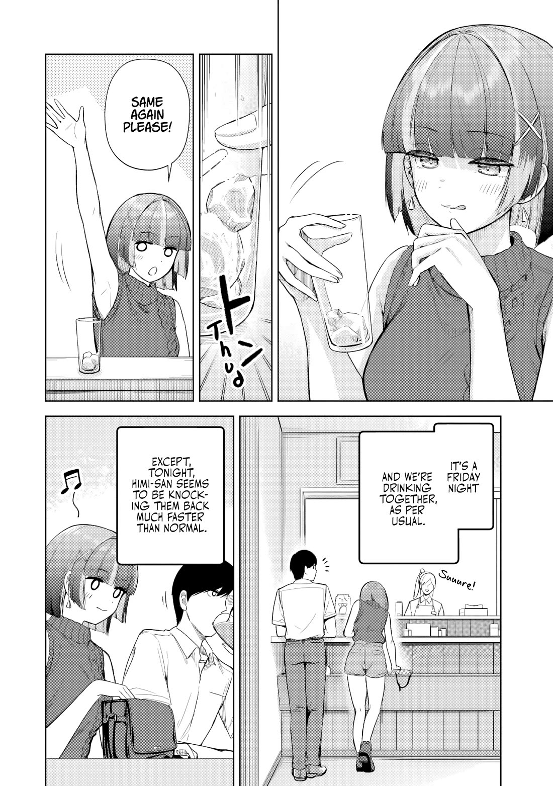 Gloomy Neighbor at the Standing Bar Chapter 9 page 4 - Chapter 9
