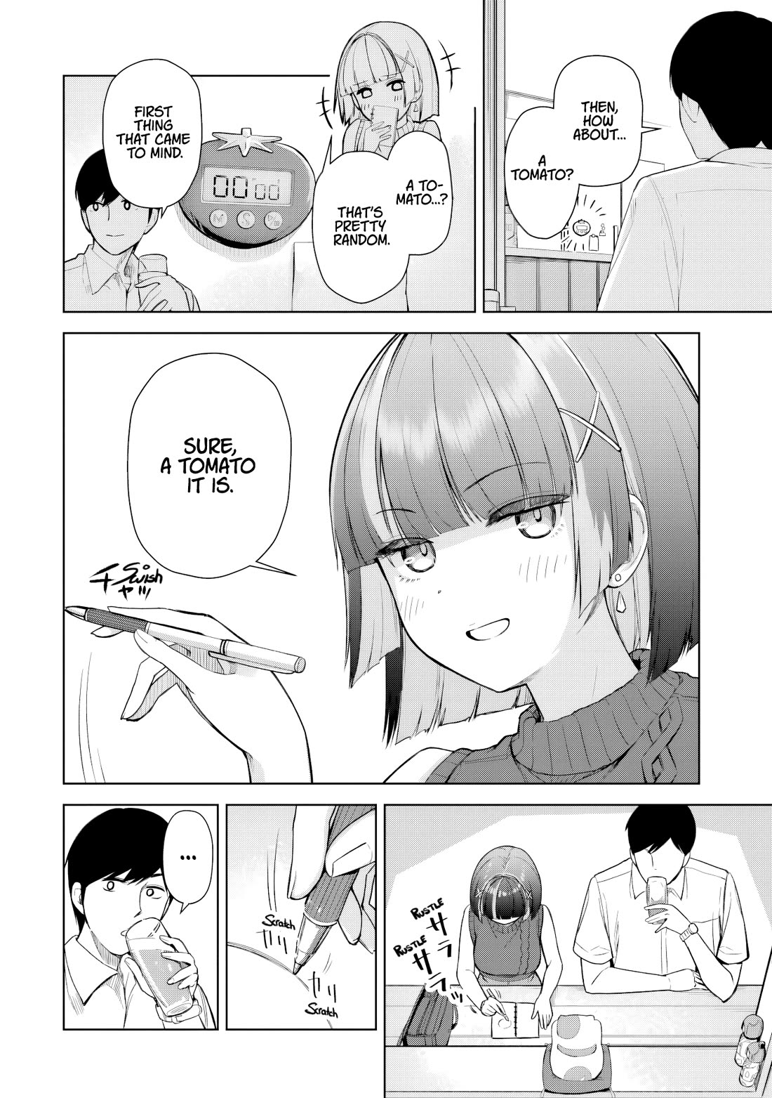 Gloomy Neighbor at the Standing Bar Chapter 9 page 6 - Chapter 9