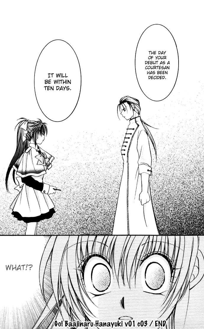 Go! Baajinaru Hanayuki Chapter 3 page 32 - Chapter 3