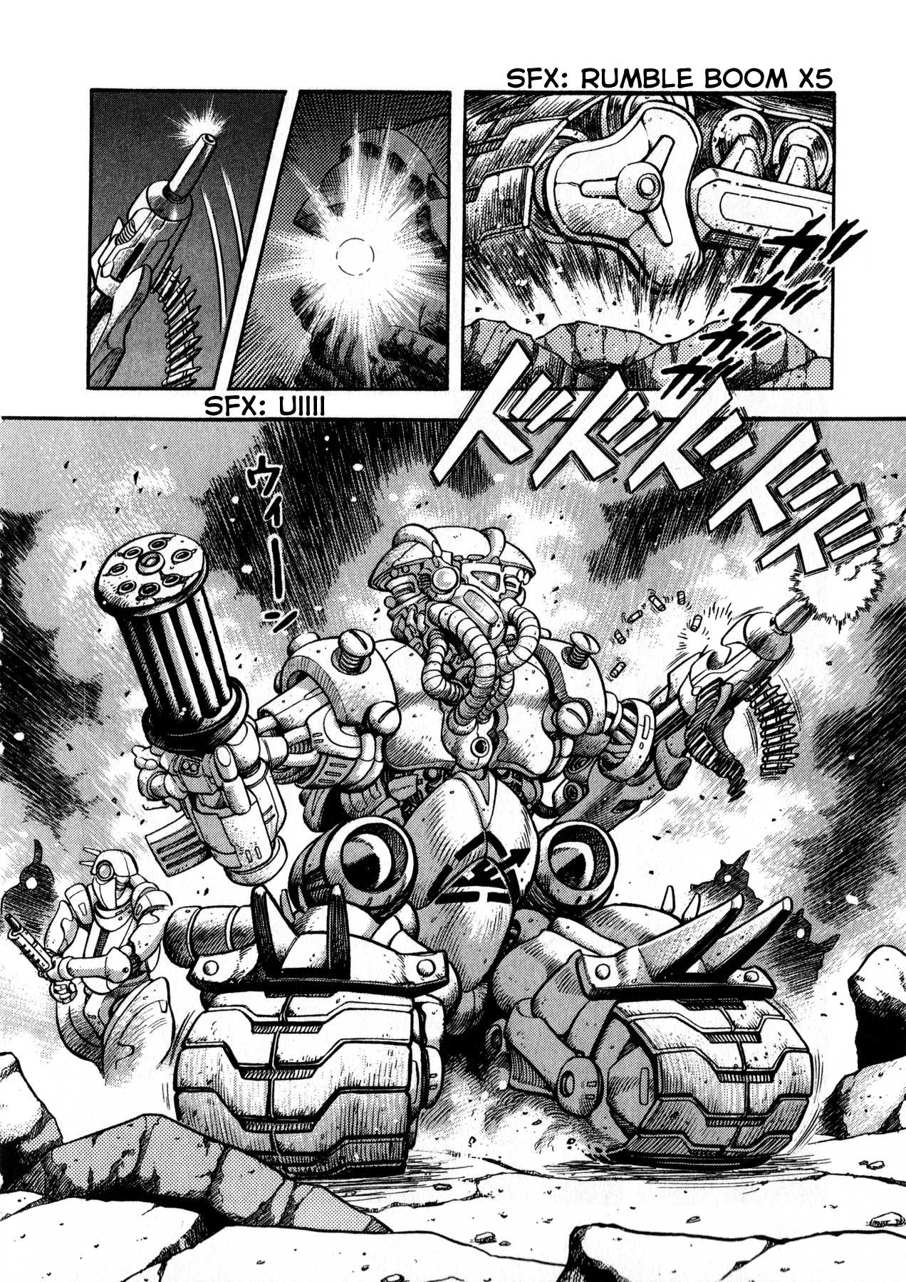 Go-Chan Magazine Chapter 6 page 2 - Chapter 6: Robo-Humans Of The Battlefield