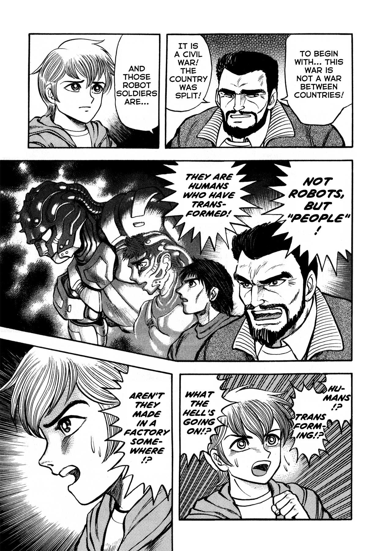 Go-Chan Magazine Chapter 6 page 26 - Chapter 6: Robo-Humans Of The Battlefield