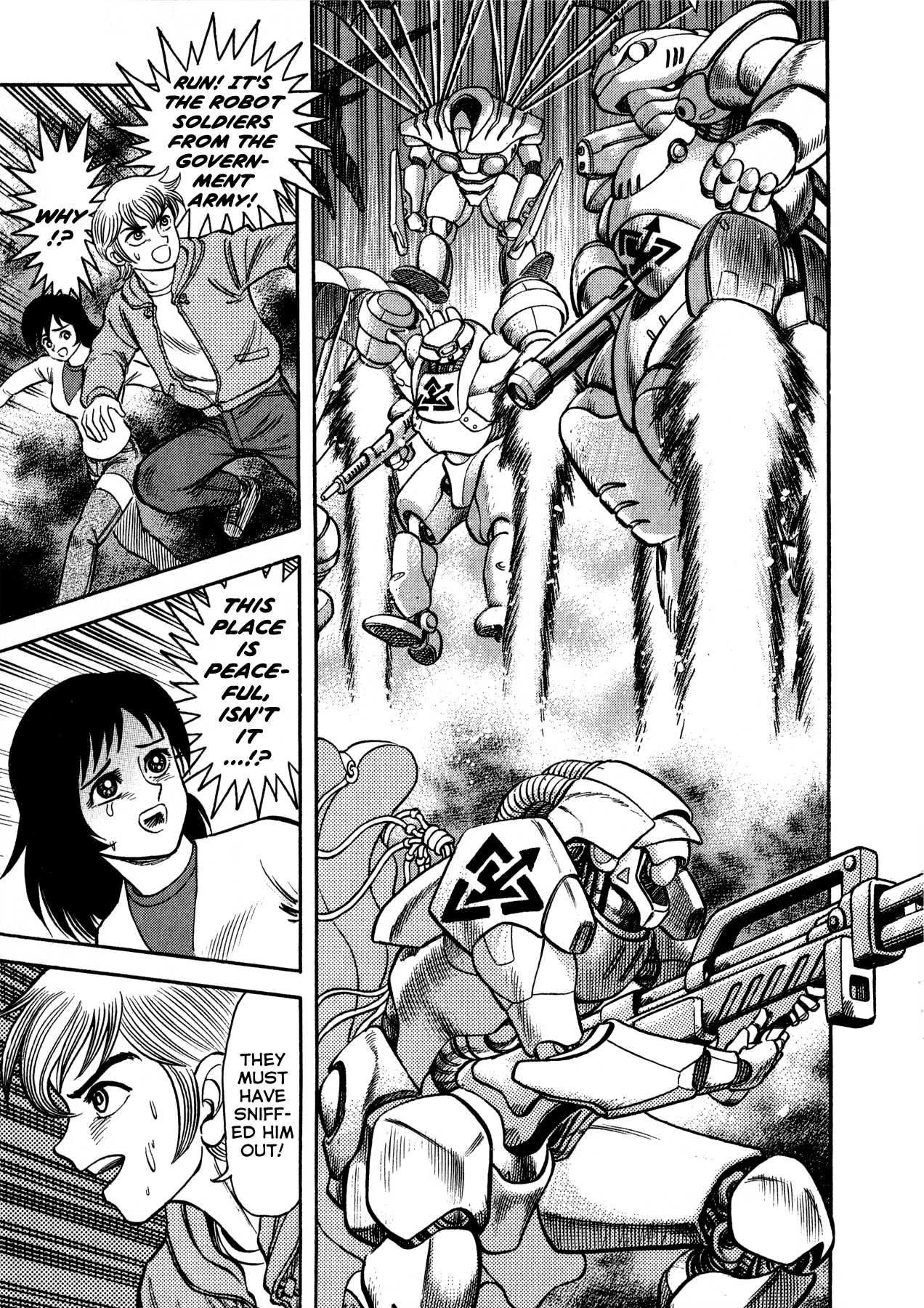 Go-Chan Magazine Chapter 6 page 42 - Chapter 6: Robo-Humans Of The Battlefield