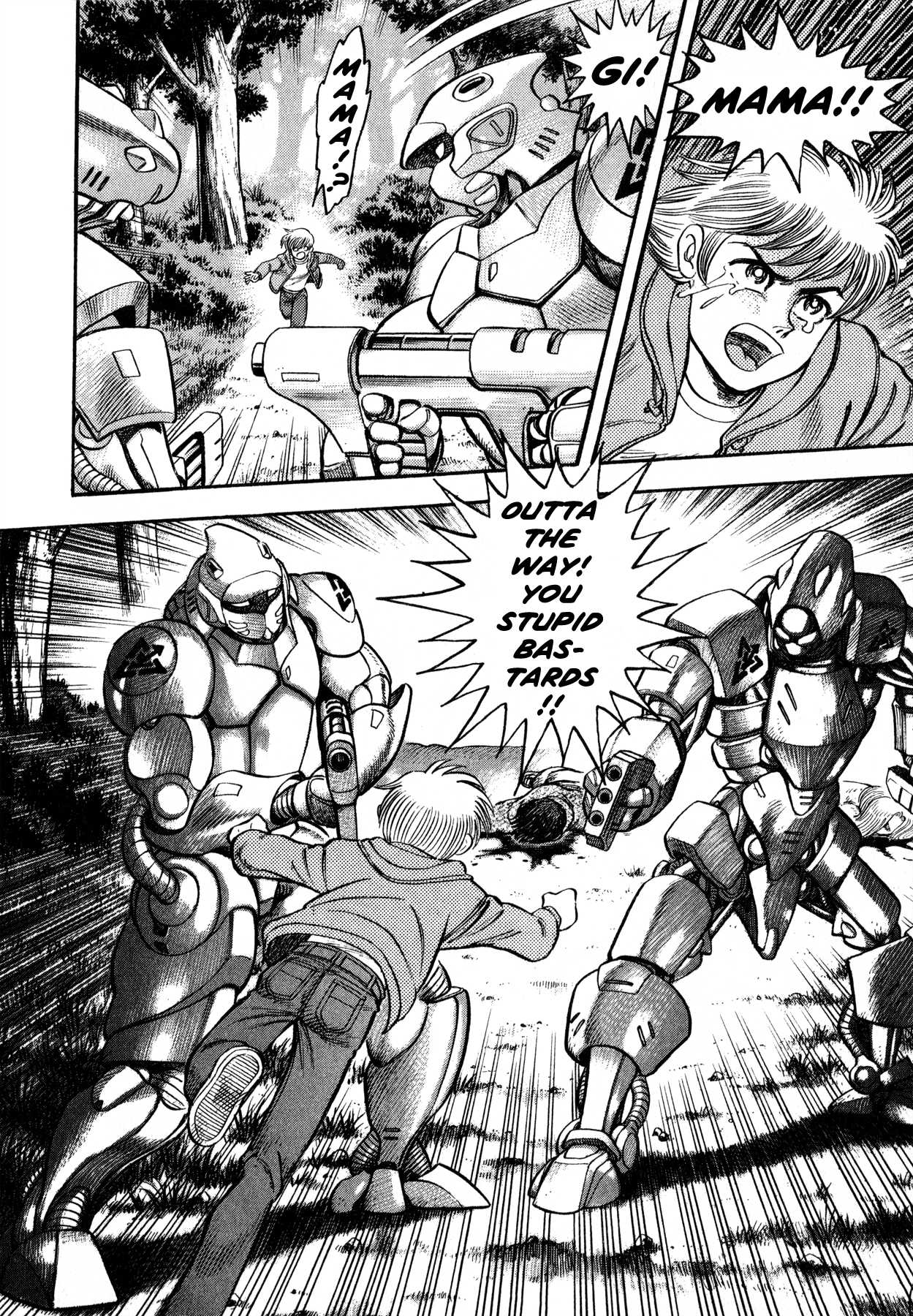 Go-Chan Magazine Chapter 6 page 47 - Chapter 6: Robo-Humans Of The Battlefield