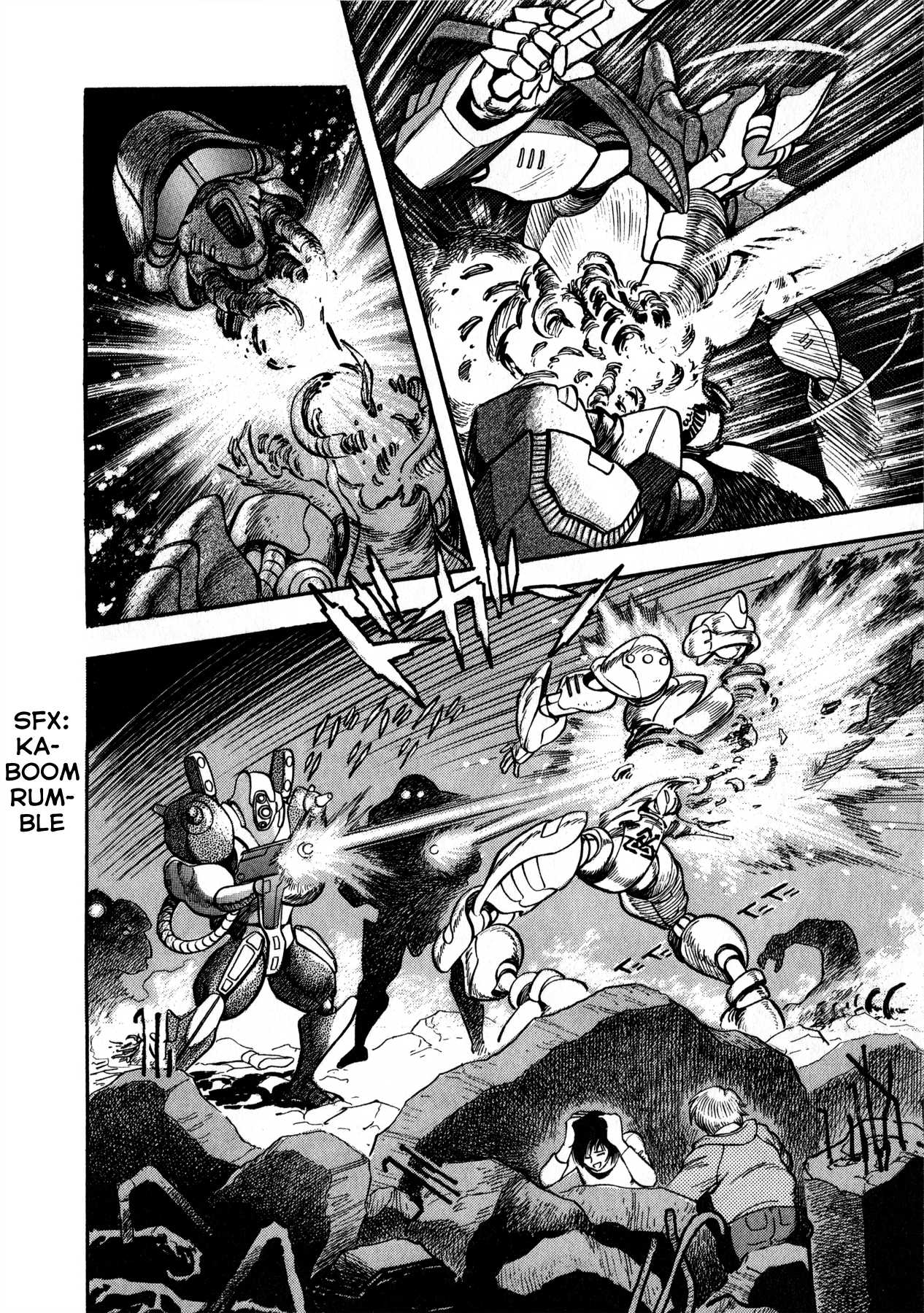 Go-Chan Magazine Chapter 6 page 5 - Chapter 6: Robo-Humans Of The Battlefield