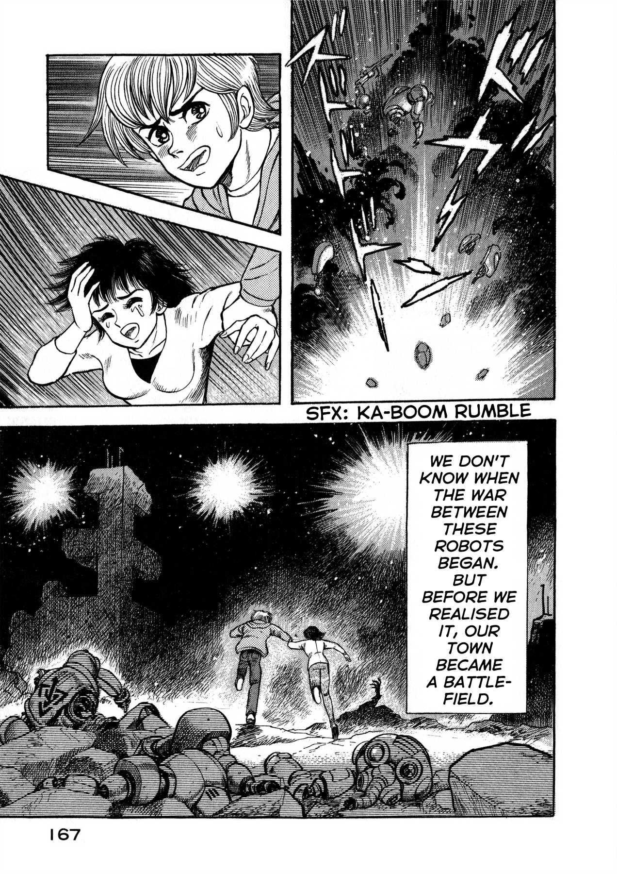 Go-Chan Magazine Chapter 6 page 8 - Chapter 6: Robo-Humans Of The Battlefield