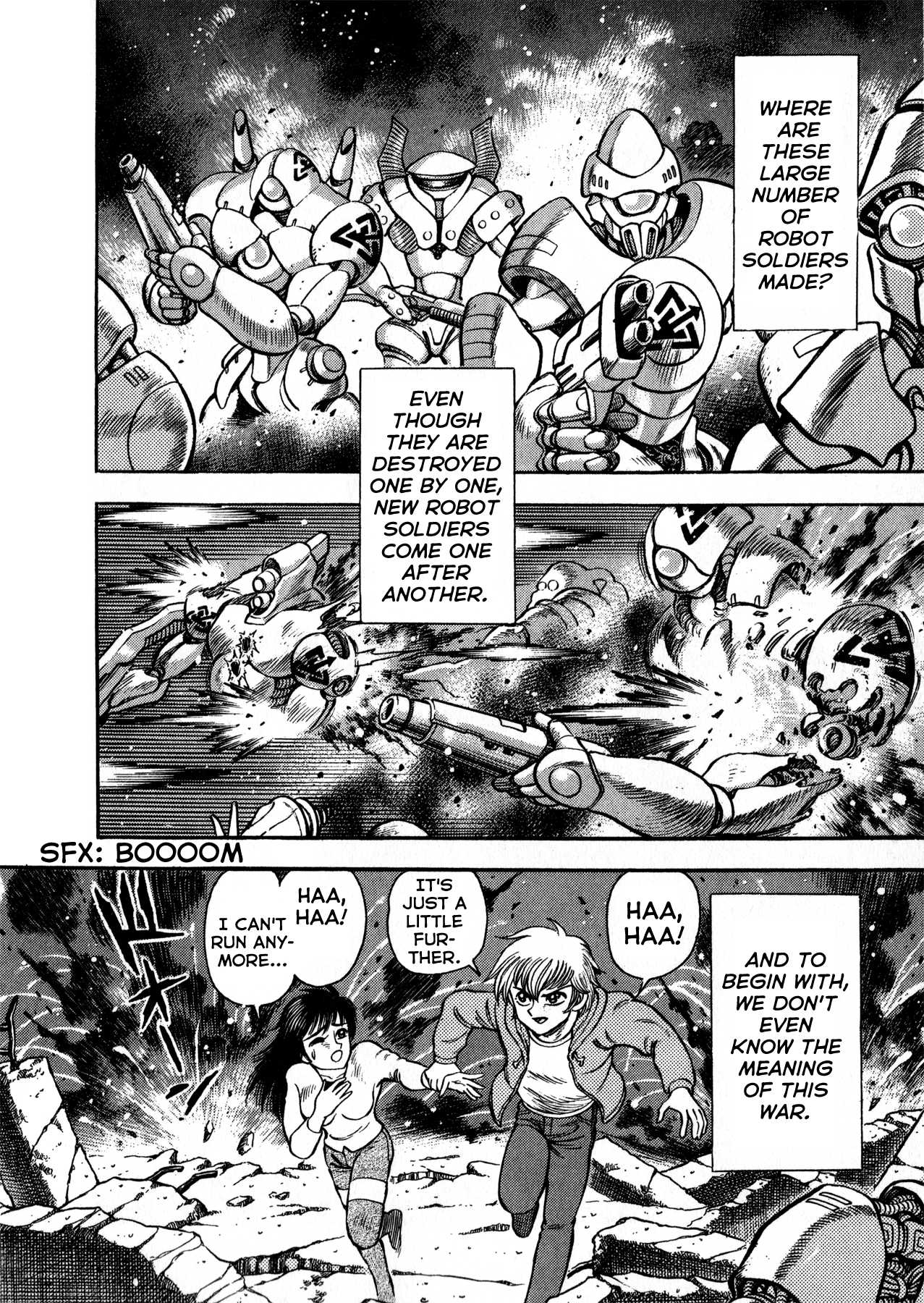 Go-Chan Magazine Chapter 6 page 9 - Chapter 6: Robo-Humans Of The Battlefield