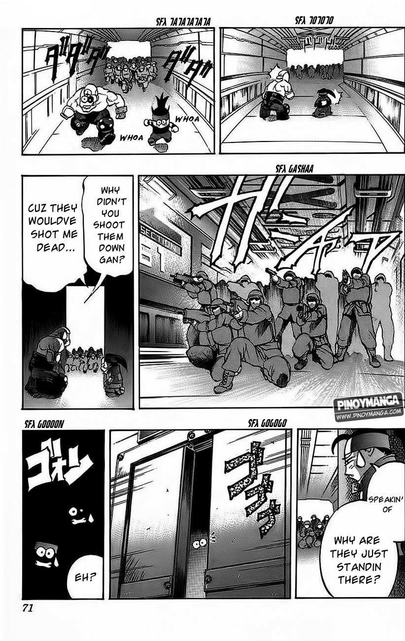 Go Da Gun Chapter 21 page 10 - Chapter 21: Gan & Tetsu