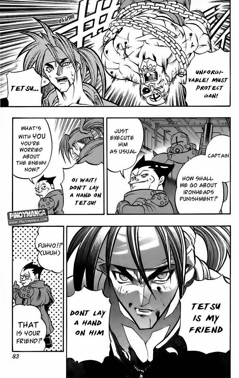 Go Da Gun Chapter 21 page 22 - Chapter 21: Gan & Tetsu